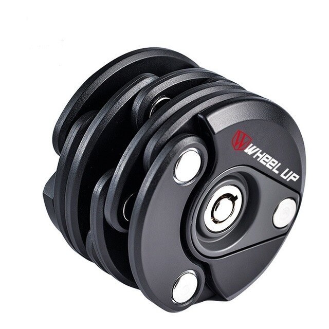 ROLL UP METAL SECURITY LOCK (HAMBURGER) WITH FRAME MOUNT