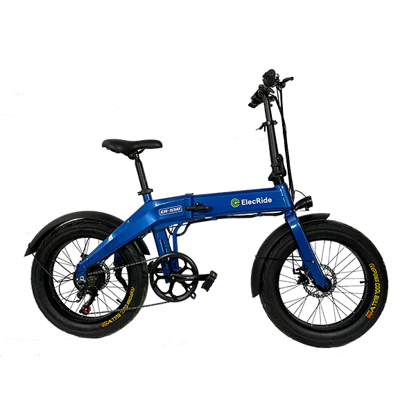 ELECRIDE ER-550 FOLDING FAT TYRE ELECTRIC BIKE