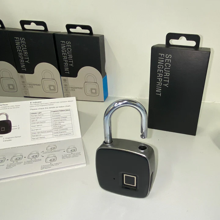 SMART PADLOCK FINGERPRINT AND BLUETOOTH - Image 2